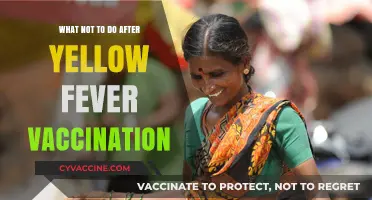 Post-Yellow Fever Vaccination Mistakes to Avoid for Optimal Recovery