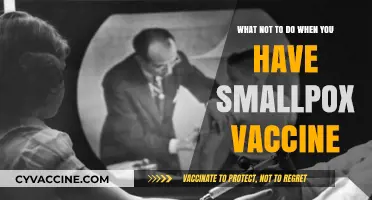 Avoid These Mistakes After Receiving the Smallpox Vaccine: Essential Tips