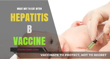 Post-Hepatitis B Vaccine Diet: Foods to Avoid for Optimal Recovery