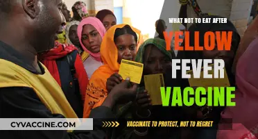 Avoid These Foods Post-Yellow Fever Vaccine for Optimal Recovery