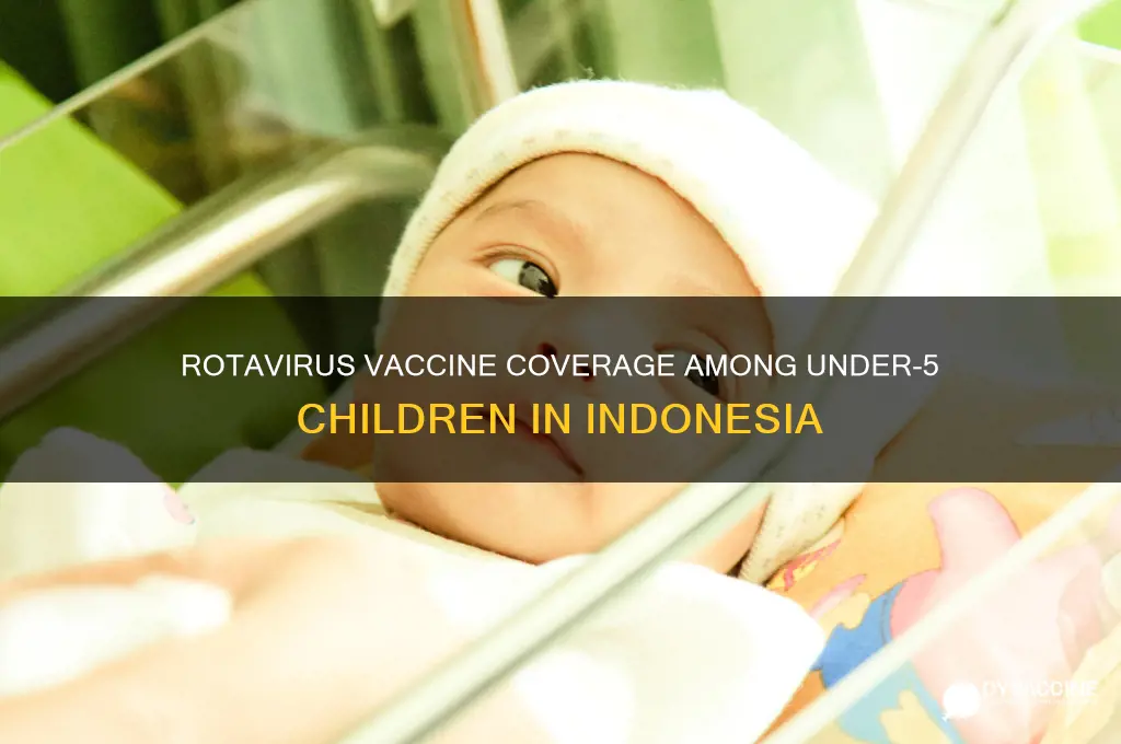 what of under-5 children had received rotavirus vaccine in indonesia