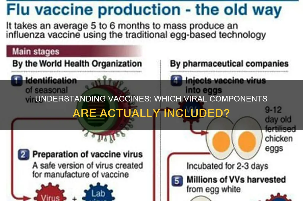 what part of the virus is in the vaccine