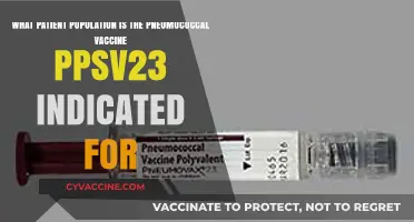 Pneumococcal Vaccine PPSV23: Indicated Patient Populations and Benefits
