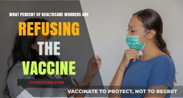Healthcare Workers and Vaccine Hesitancy: Uncovering the Refusal Rates