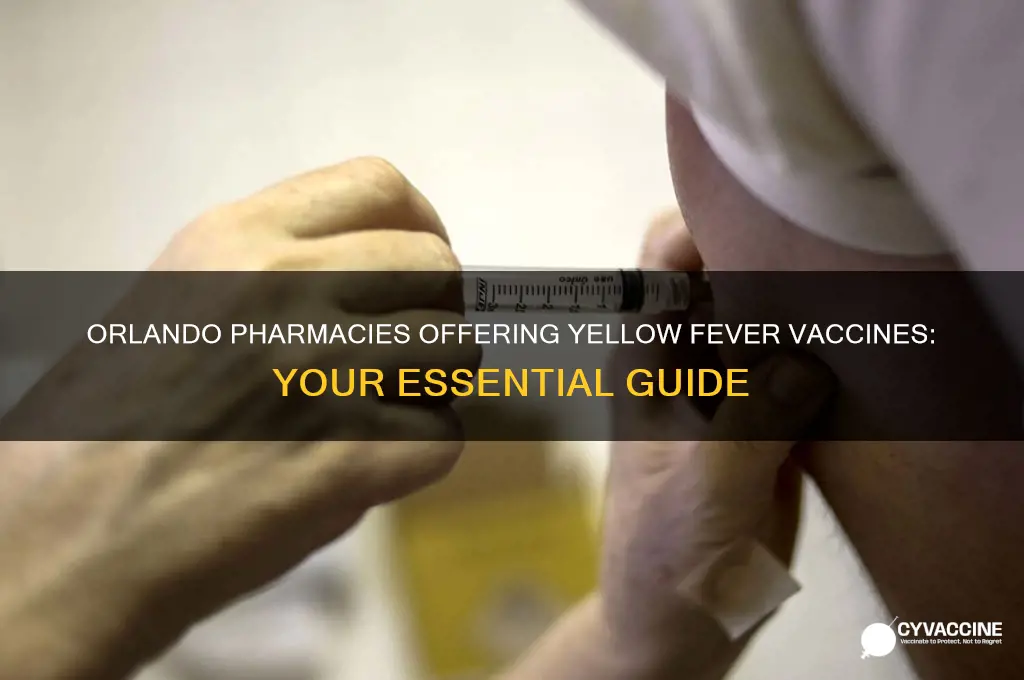 what pharmacy in orlando florida offers the yellow fever vaccine