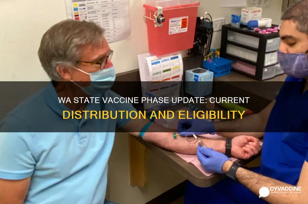 what phase is wa state in for vaccine