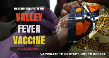 Rift Valley Fever Vaccine Reactions: Understanding Safety and Side Effects