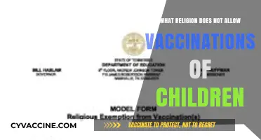 Religious Exemptions: Which Faiths Oppose Childhood Vaccinations and Why?