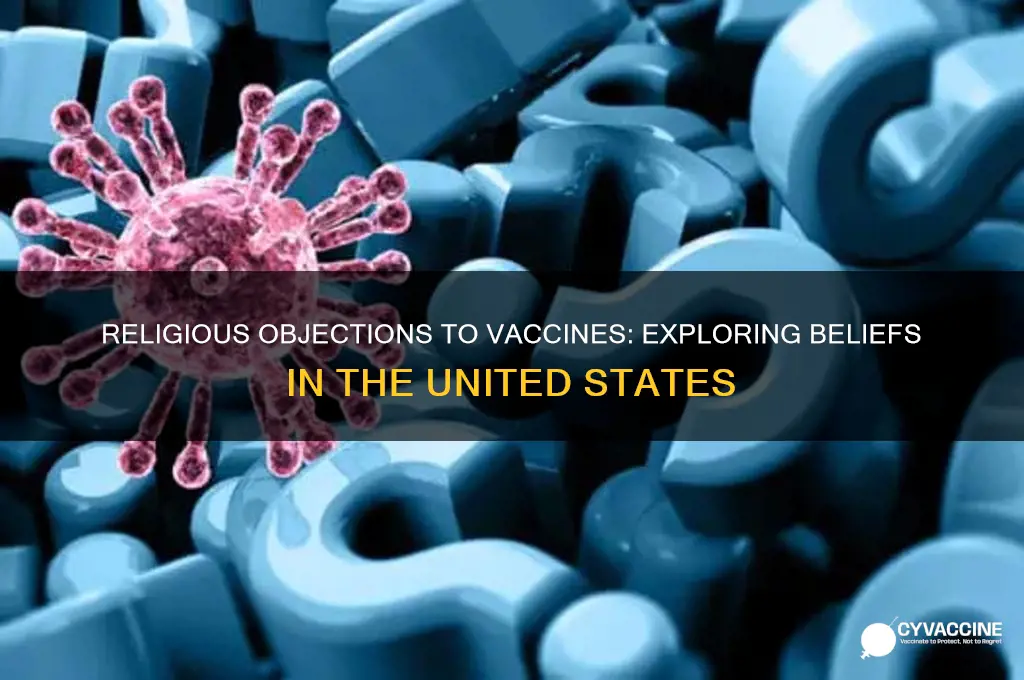 what religion is against vaccines in united states
