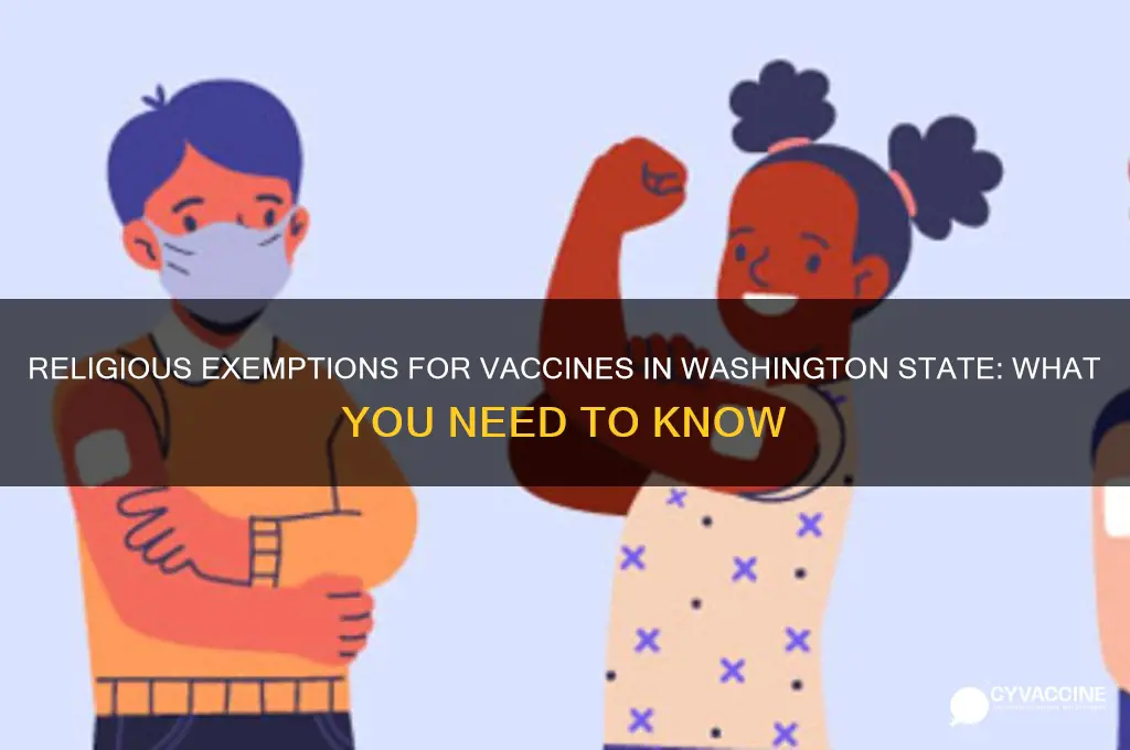 what religious in washington state are exemption for vaccines