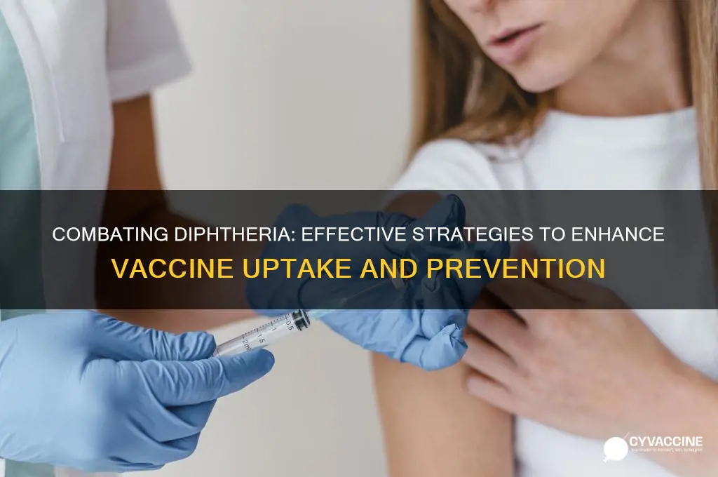 what should be done to fight diphtheria vaccine