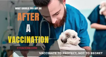 Post-Vaccination Mistakes: What to Avoid for Optimal Recovery and Safety