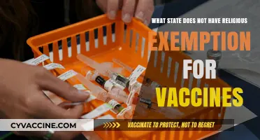 States Without Religious Exemptions for Vaccines: A Comprehensive Guide