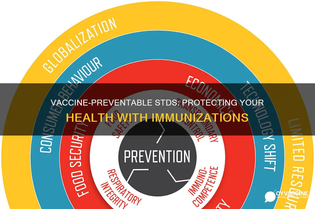 what stds has a vaccine to prevent it