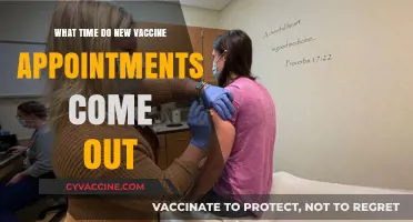 When Do New Vaccine Appointments Become Available? A Guide