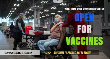 Convention Center Vaccine Hours: When Doors Open for COVID-19 Shots