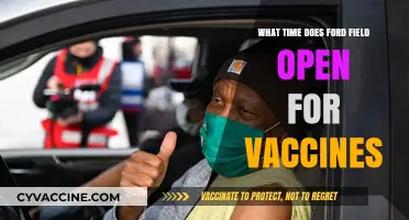 Ford Field Vaccine Hours: When Doors Open for COVID-19 Shots