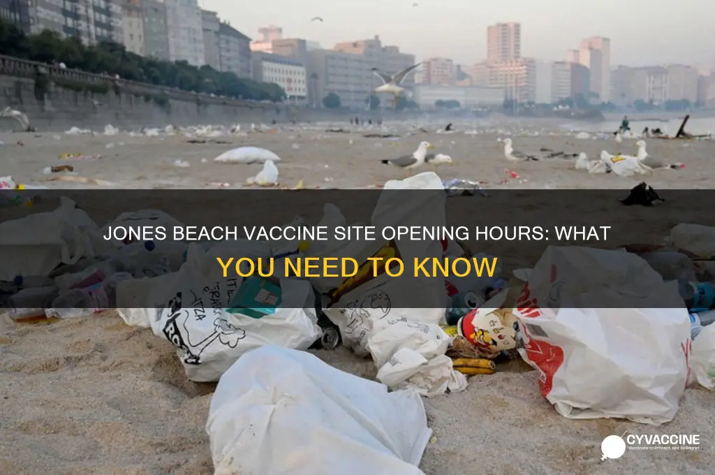 what time does jones beach open for vaccines