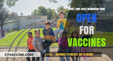 Markham Park Vaccine Clinic Hours: When Does It Open?