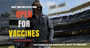 Petco Park Vaccine Hours: When to Arrive for Your Shot