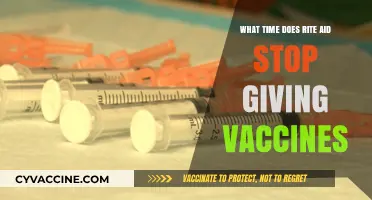 Rite Aid Vaccine Hours: When Do Immunizations End Daily?