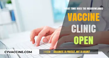 Meadowlands Vaccine Clinic Opening Hours: When to Arrive for Your Shot