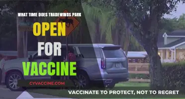 Tradewinds Park COVID-19 Vaccine Site Opening Hours Guide