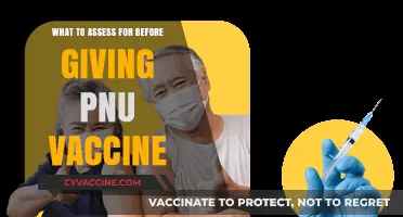 Key Pre-Vaccination Assessments for Safe Pneumococcal Vaccine Administration