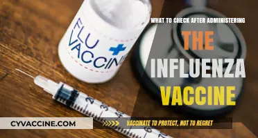 Post-Vaccination Care: Essential Checks After Administering the Influenza Vaccine
