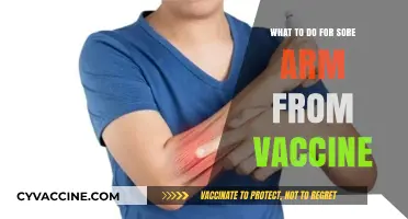 Relieving Post-Vaccine Arm Soreness