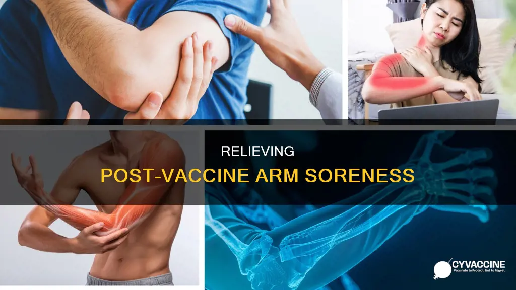 what to do for sore arm from vaccine