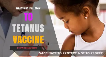 Tetanus Vaccine Allergy: Safe Alternatives and Immediate Steps to Take