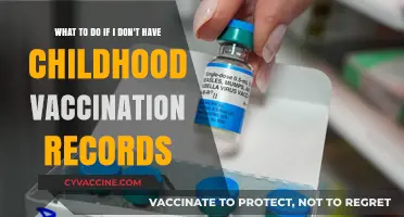 Missing Childhood Vaccination Records? Steps to Reconstruct Your Immunization History