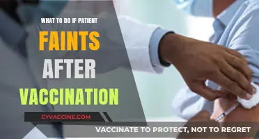 Post-Vaccination Fainting: Immediate Steps to Ensure Patient Safety and Care