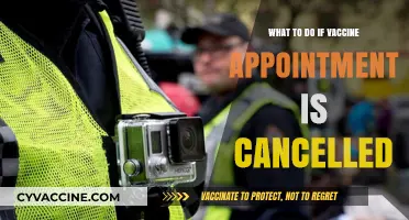 Vaccine Appointment Cancelled? Here’s What to Do Next