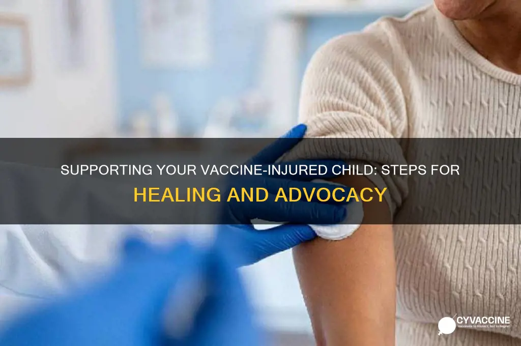 what to do if your child was recently vaccine damaged