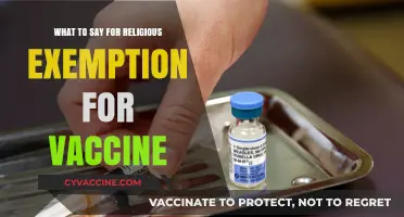 Faith-Based Vaccine Exemption: Crafting Your Religious Belief Statement
