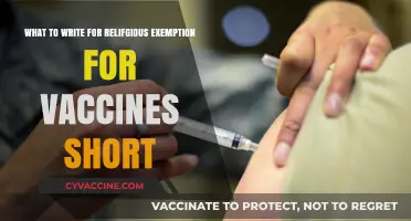 Crafting a Concise Religious Exemption Letter for Vaccine Requirements