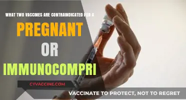 Pregnancy and Immunocompromised: Which Two Vaccines to Avoid