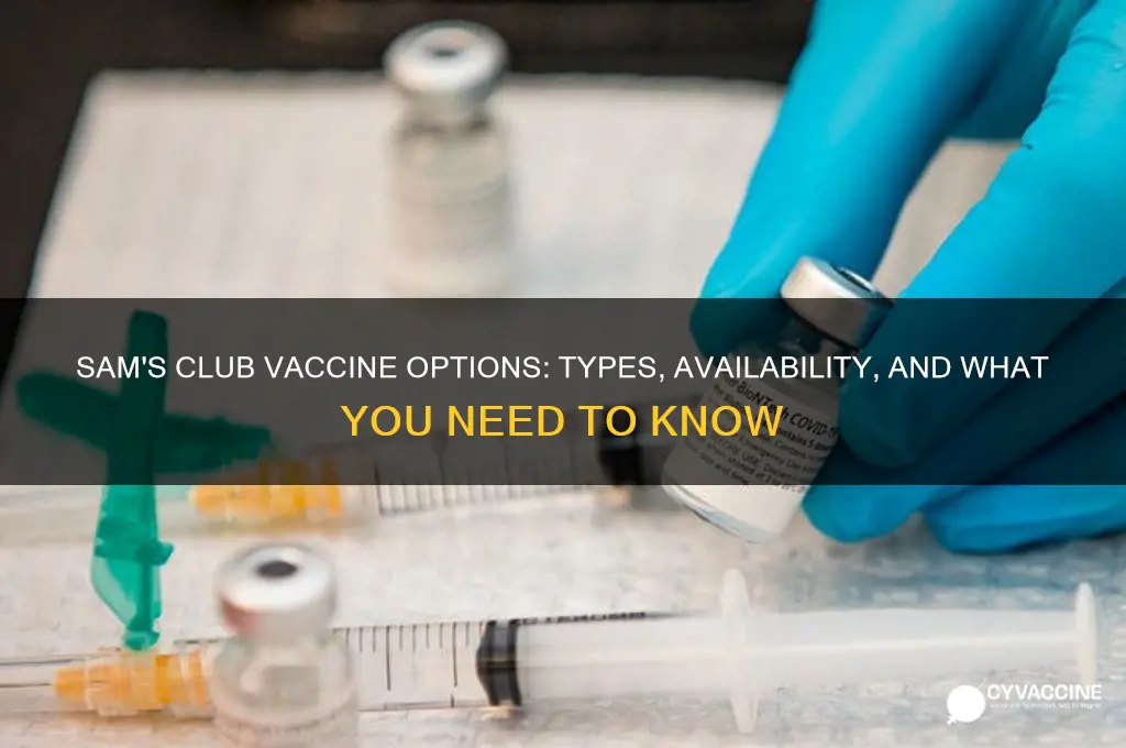 what type of vaccine does sam