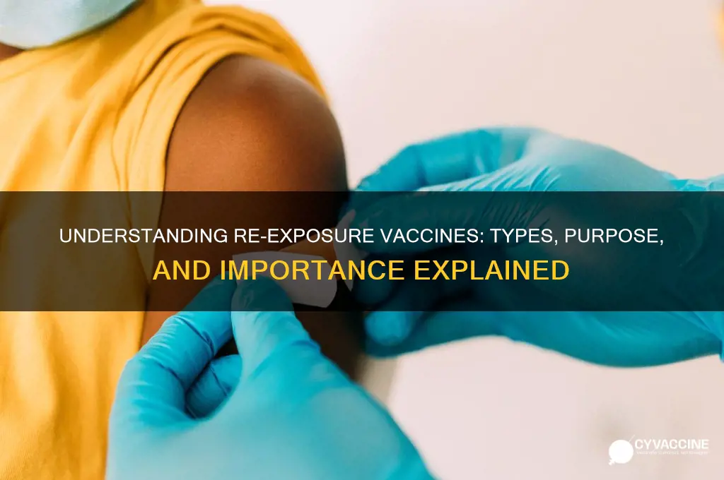 what type of vaccine is a re-exposure vaccine