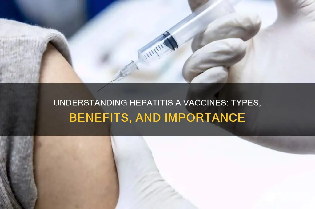 what type of vaccine is for hepatitis a