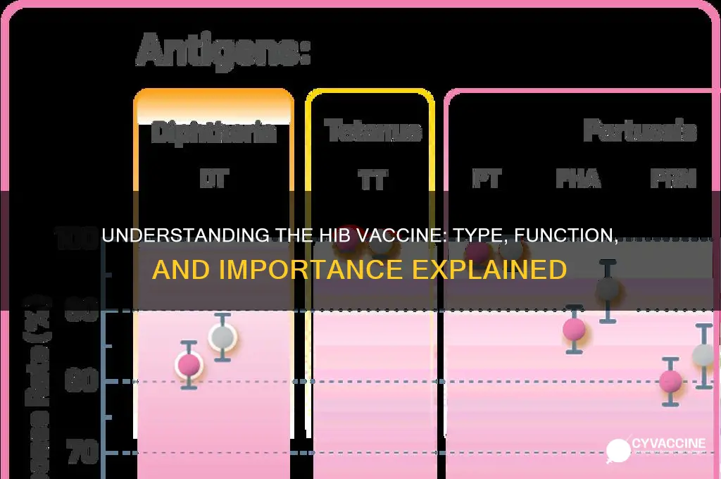 what type of vaccine is the hib vaccine