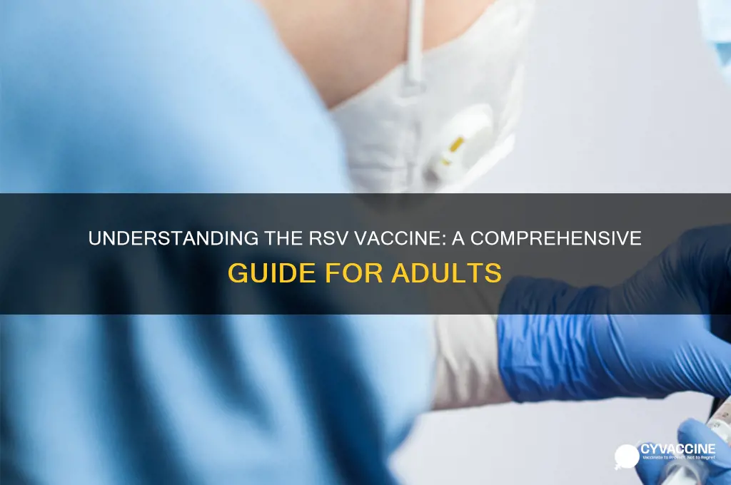 what type of vaccine is the rsv vaccine for adults