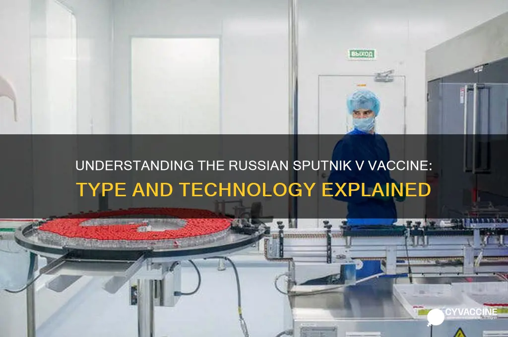what type of vaccine is the russian sputnik