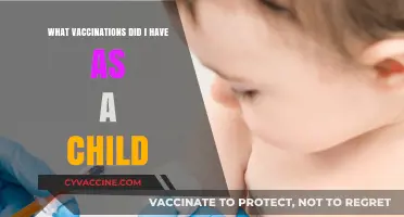 Childhood Vaccinations: Uncovering the Shots That Shaped My Early Immunity