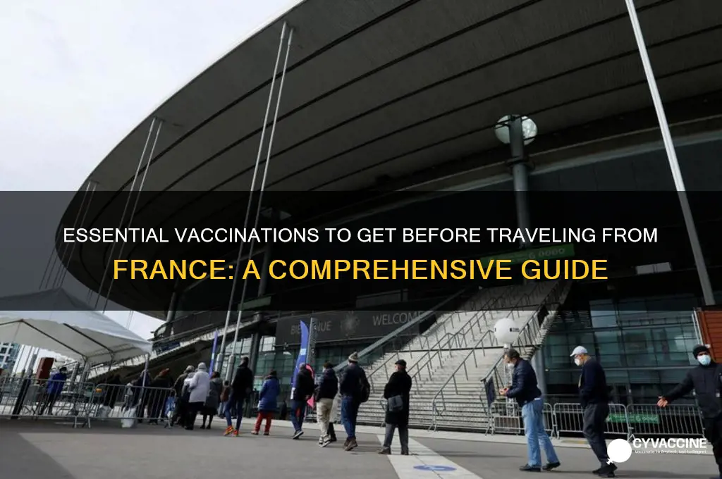 what vaccinations should i have before i leave france