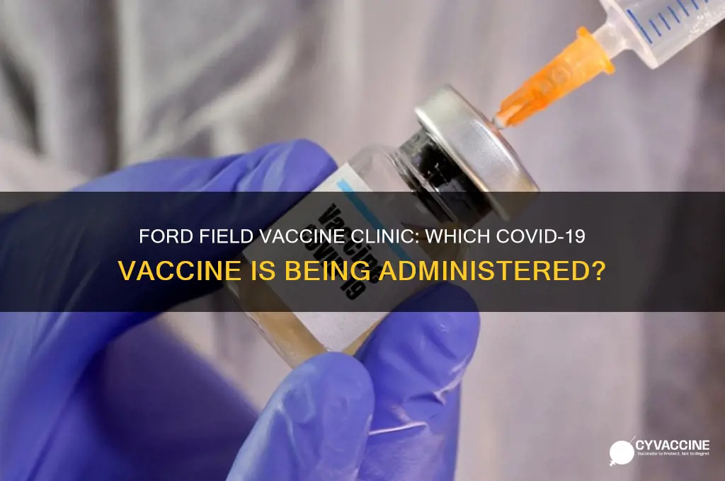 what vaccine are they giving at ford field