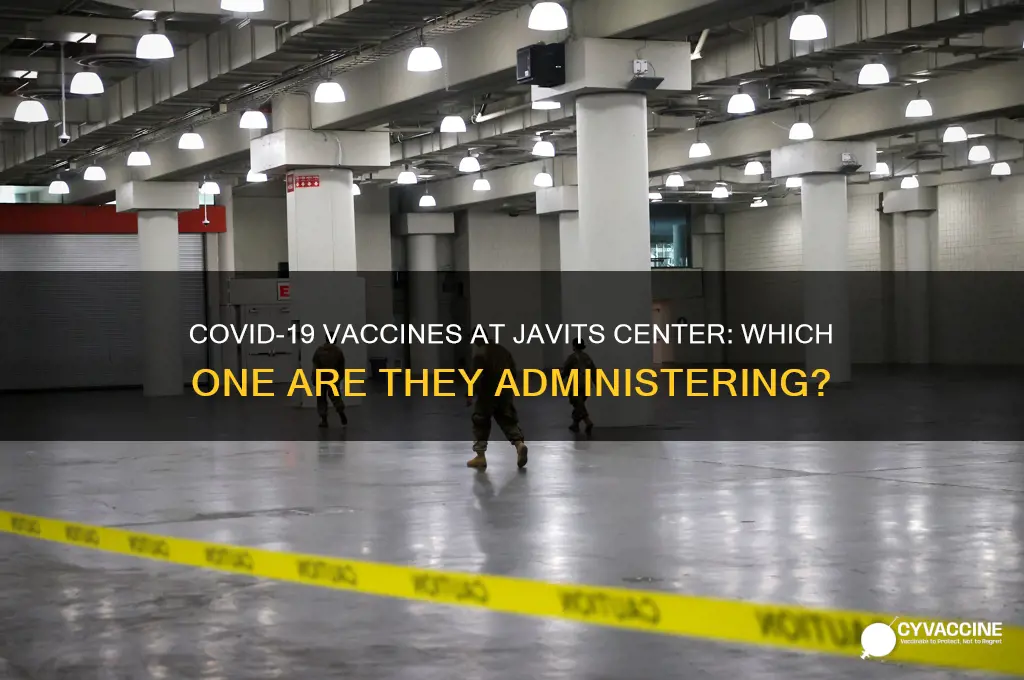what vaccine are they giving at javits center