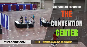 Which COVID-19 Vaccine is Being Administered at the Convention Center?